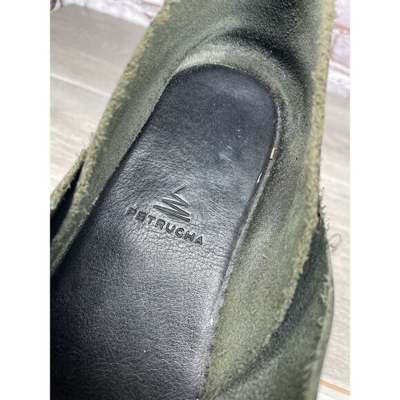 Petrucha Handmade Black Leather Slip On Casual Flats Shoes Women’s 41EU/10.5M US - Picture 9 of 16